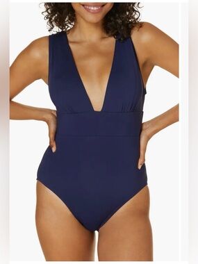 Andie The Mykonos Navy One-Piece Swimsuit Navy , XL